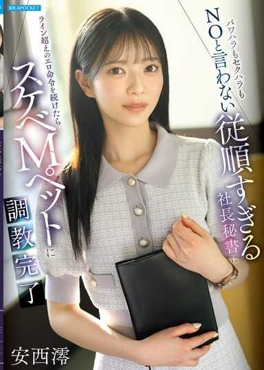 パワハラもセクハラもNOと言わない従順すぎる社長秘書にライン超えのエロ命令を続けたらスケベMペットに調教完了 安西澪