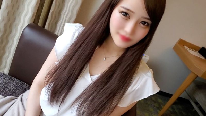 【無修正】圧倒的な美貌と淫靡な眼差し・・魅力溢れるGcup美女の吸い付くような名器に2回中出し！！(長編）