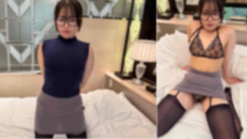 【無】彼氏持ちの普通OLが再登場！デカチンにバックから突かれるのが大好き♡美尻を突き出して激しいピストンを受け入れる姿は見ごたえ抜群！【海外版】特典付