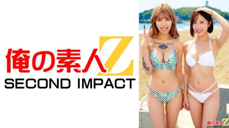 圧倒的なセックス力を見せつけ湘南水着ギャルが真夏の激アツ生生筆おろし！ かれんちゃん(23) あかりちゃん(24)